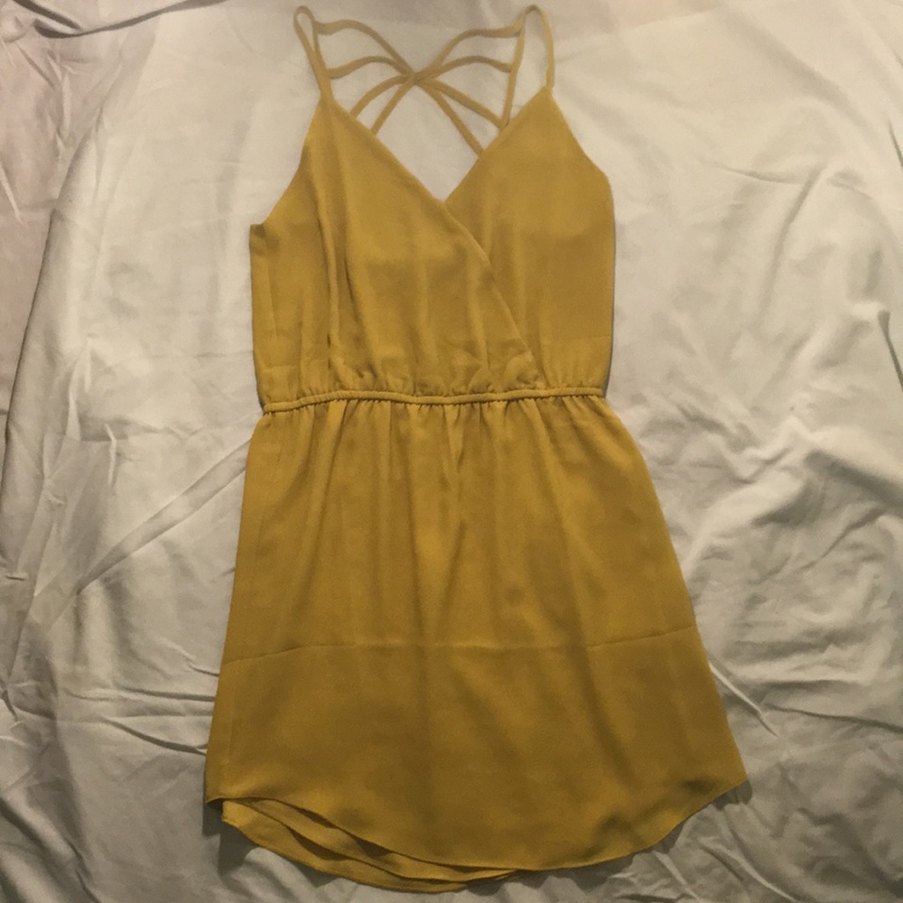 Yellow dress